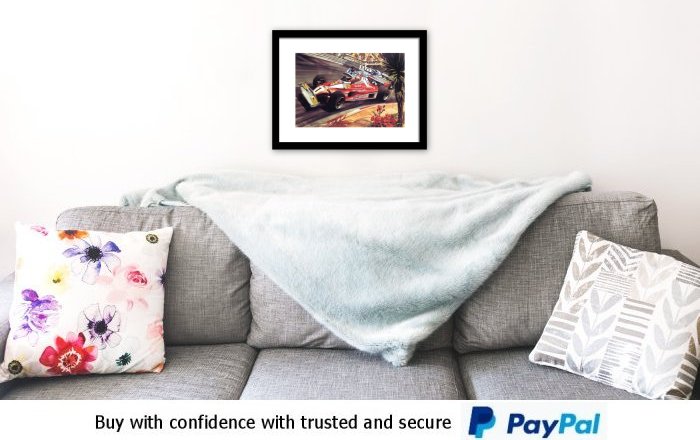 Formula One Framed Art Prints